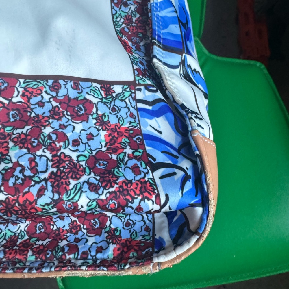 Tory Burch Multicolor Patchwork Tote Bag - image 3